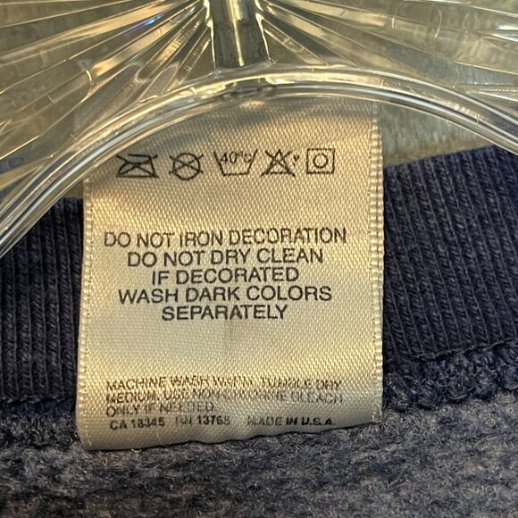 Classic 90s Men Indiana Stepdad Heavyweight Super Cotton Crewneck Sweatshirt XL - Picture 11 of 11